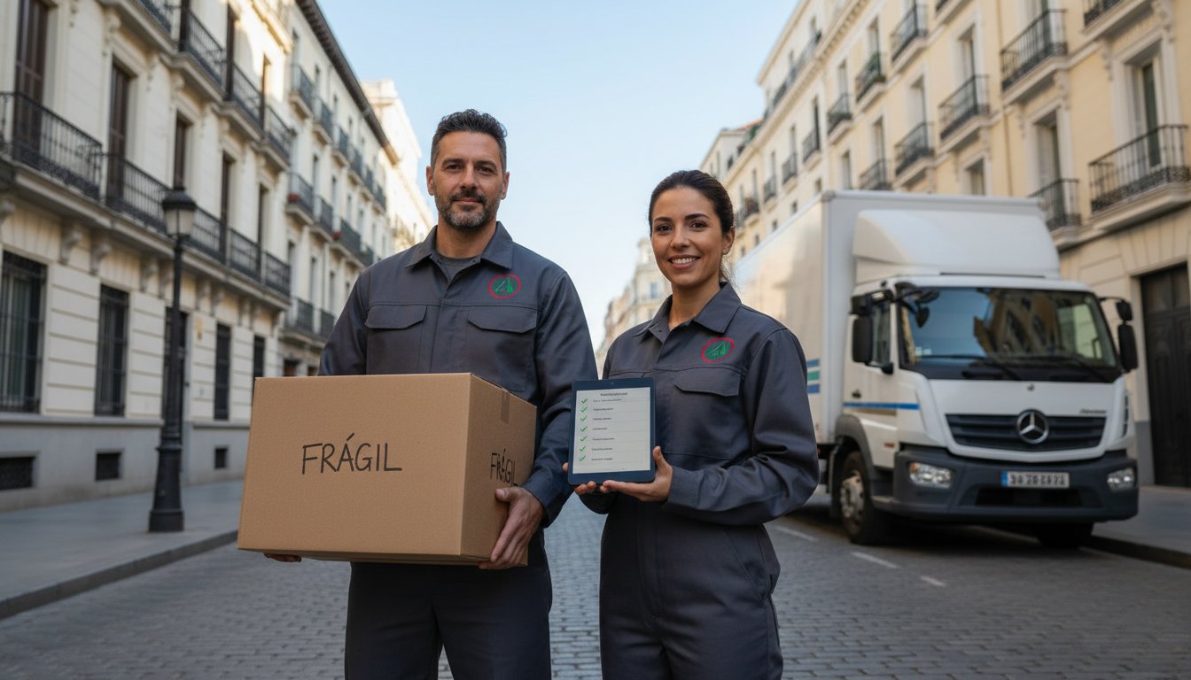 Checklist para elegir empresas de mudanzas en Madrid: Guía de contratación 2026