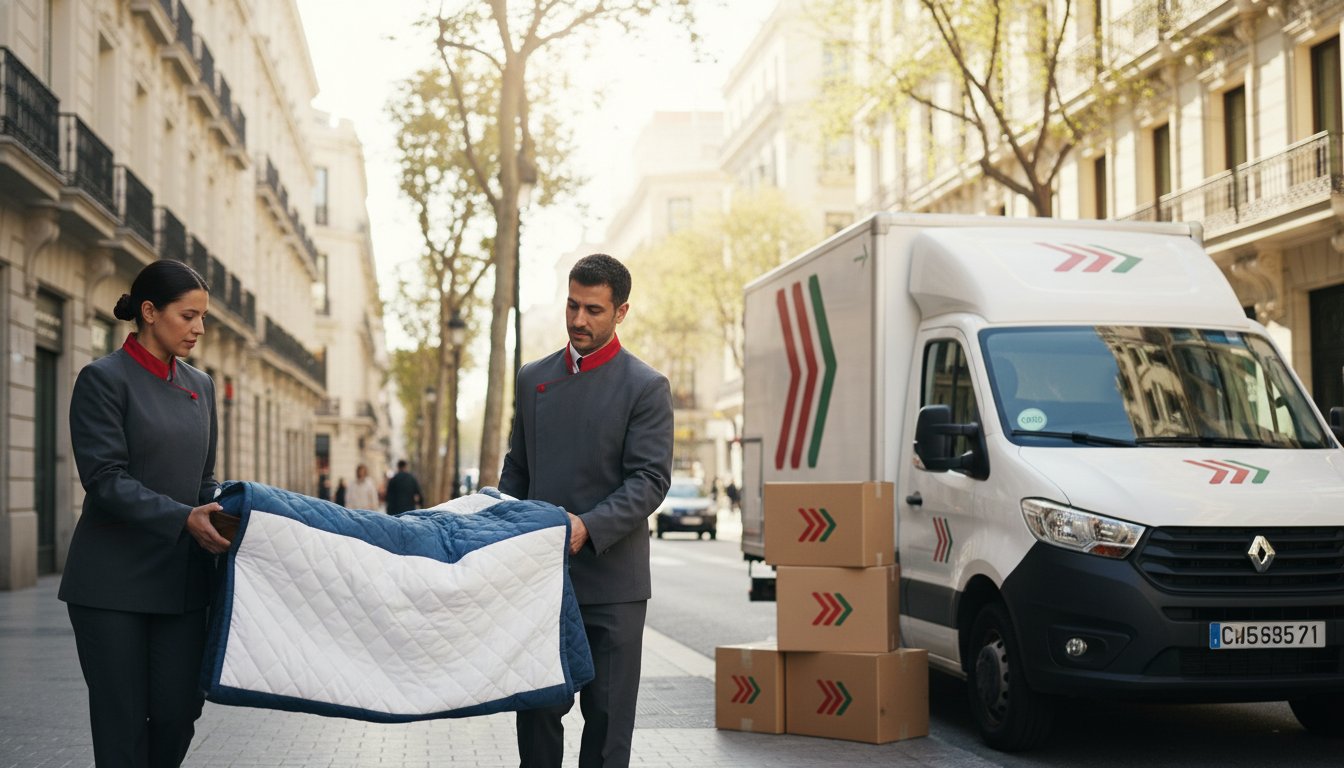 Mudanzas en el Barrio Salamanca Madrid: Guía Logística y de Permisos 2026