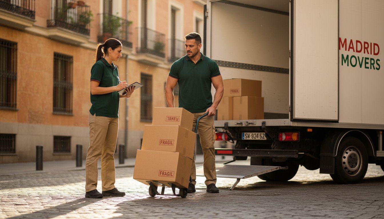 Servicio de mudanza urgente en Madrid: Checklist para un traslado sin sorpresas