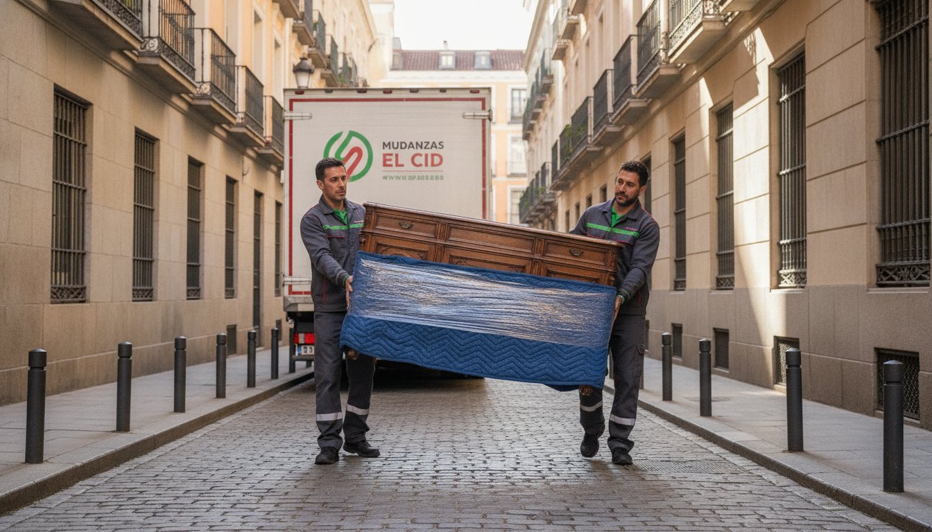 Traslado de muebles delicados en Madrid: Guía experta de protección y logística 2026